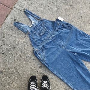St. John’s bay denim overalls medium wash